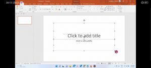 how to change photo background colour on PowerPoint