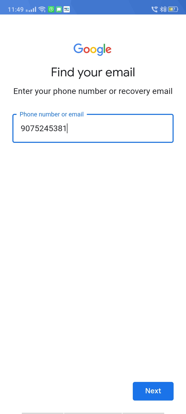 mobile number se gmail kaise nikale